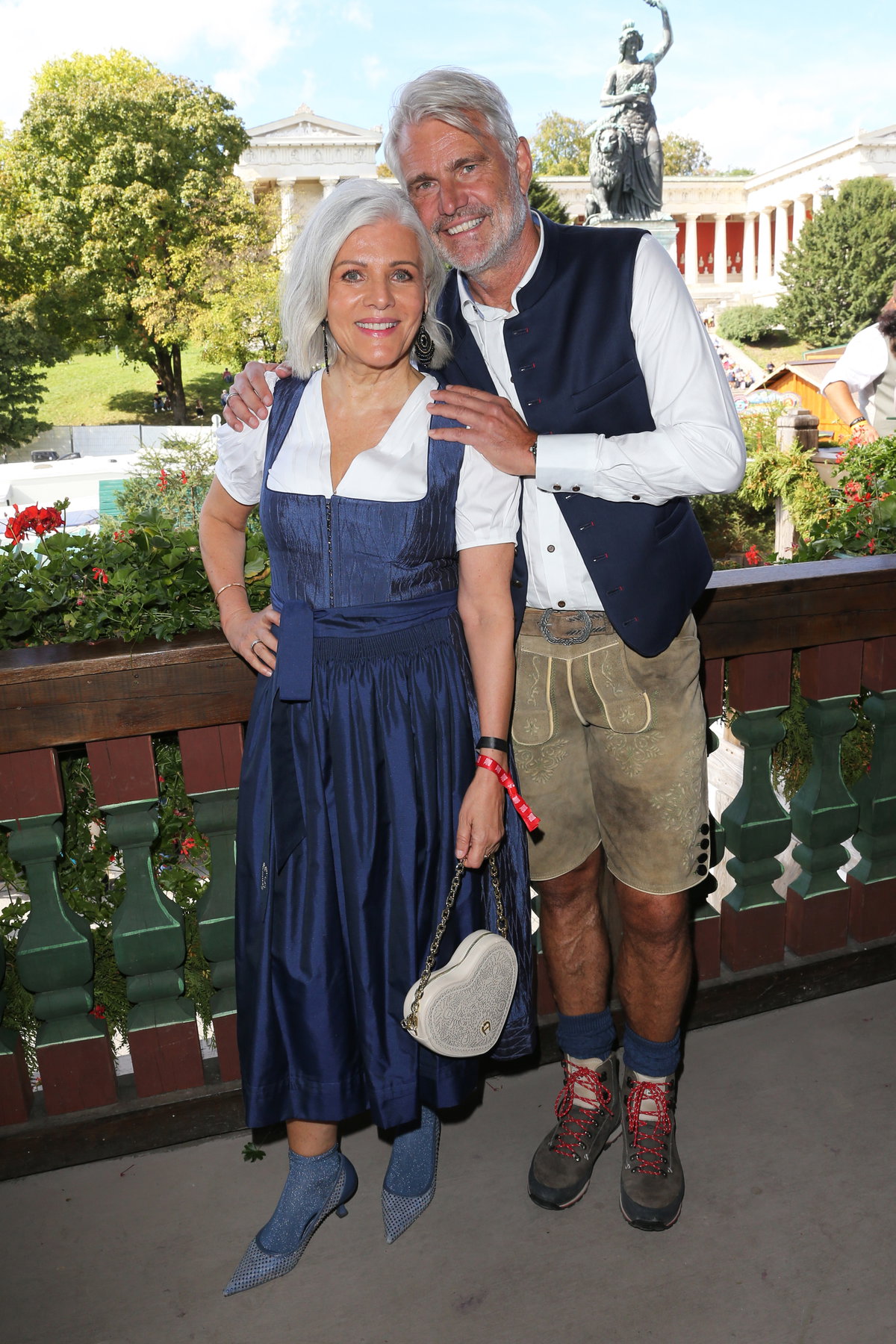 Birgit Schrowange und Frank Spothelfer auf dem Oktoberfest 2026