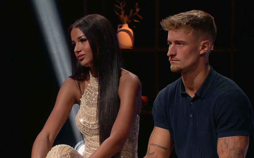 Brenda Brinkmann und Ex-Freund Laurenz Pesch schauen ernst