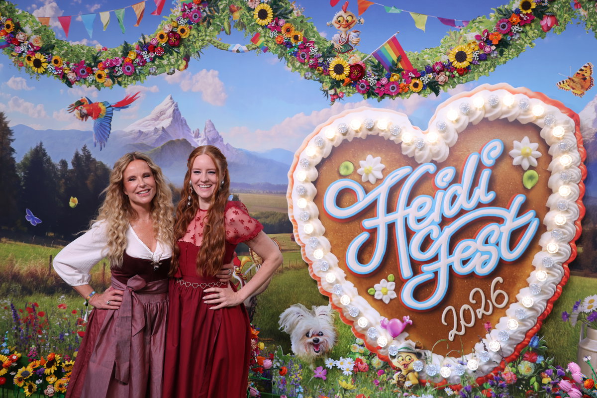 Katja Burkhard und Barbara Meier beim HeidiFest 2026