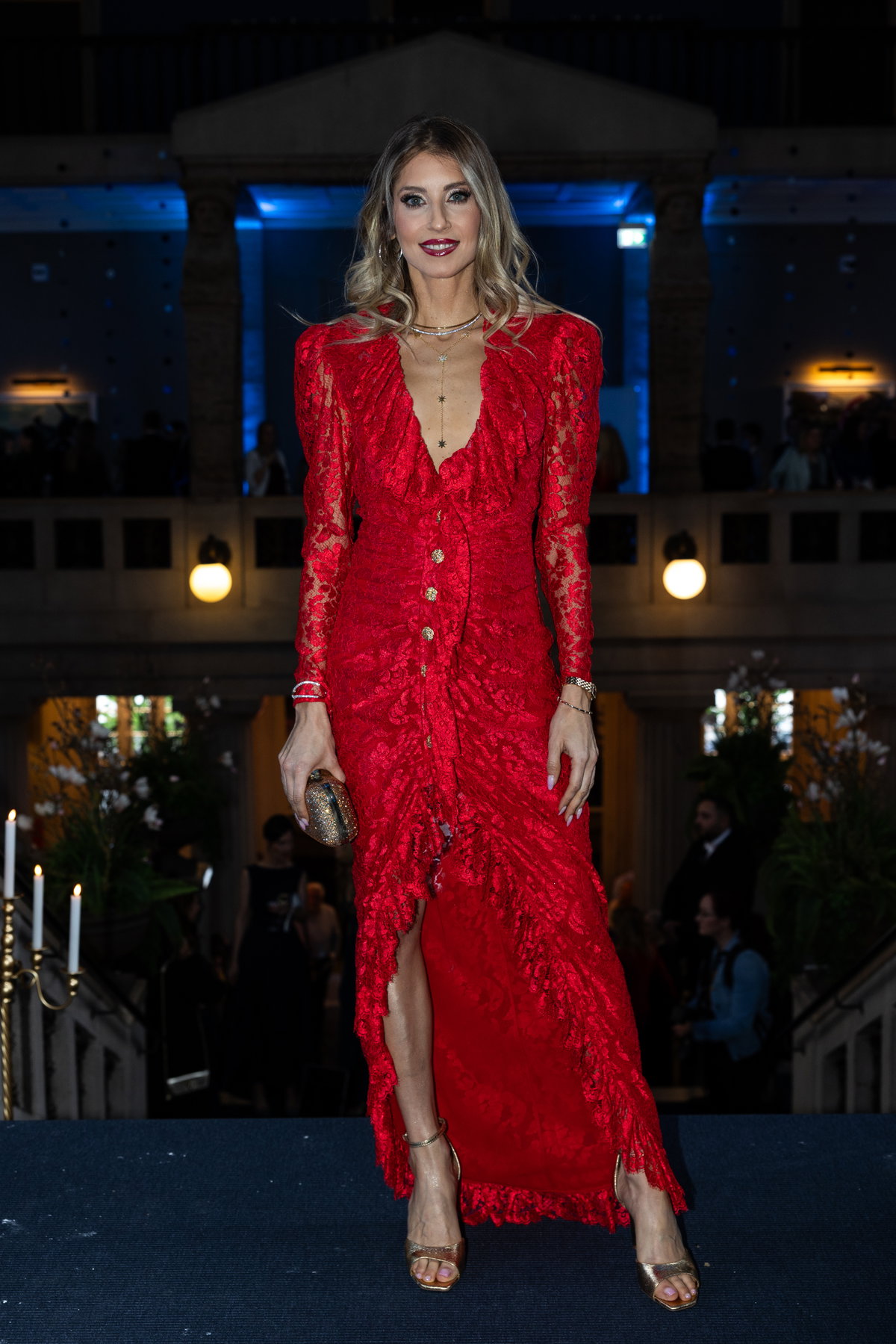 Cathy Hummels 2025 auf einem Charity-Event
