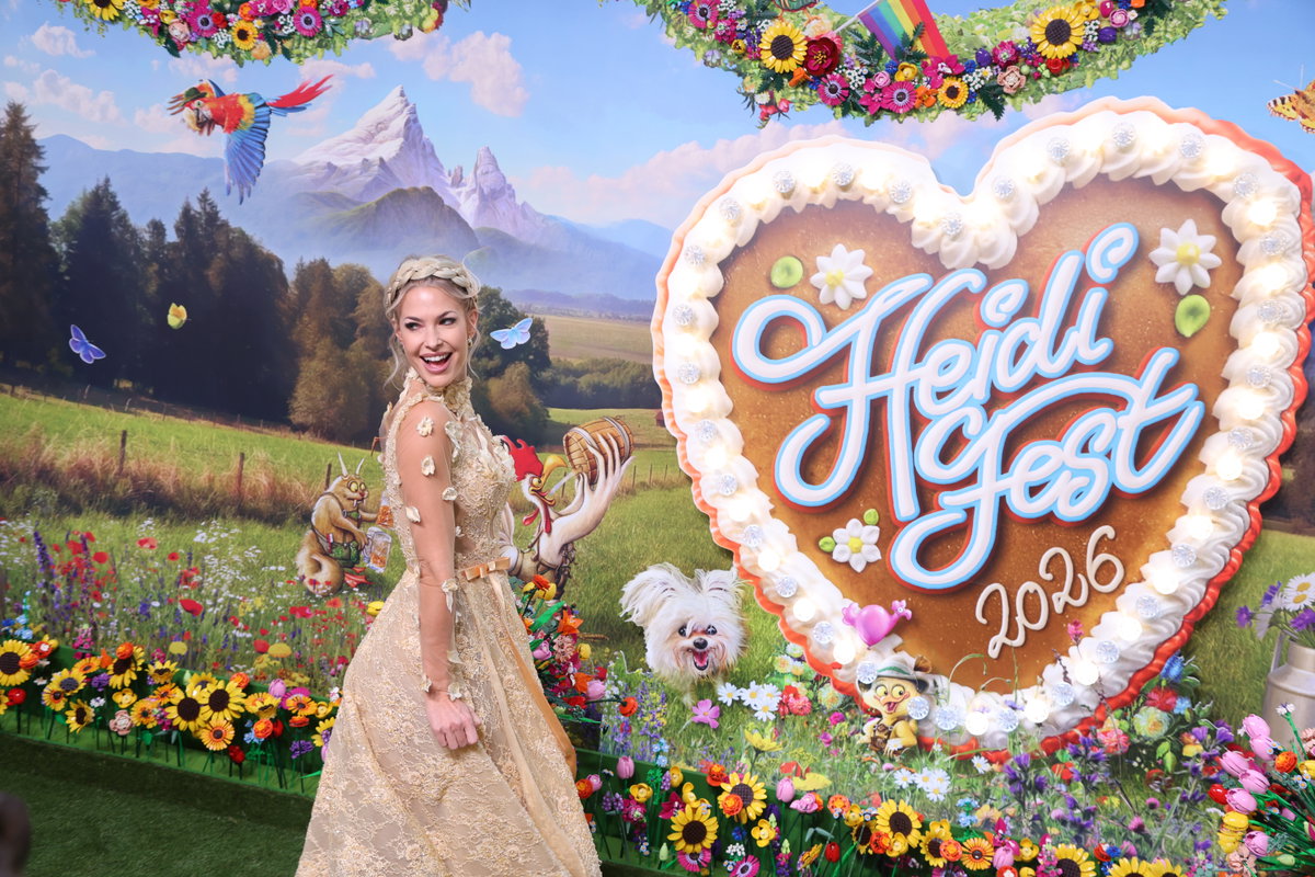 Isi Glück beim HeidiFest 2026
