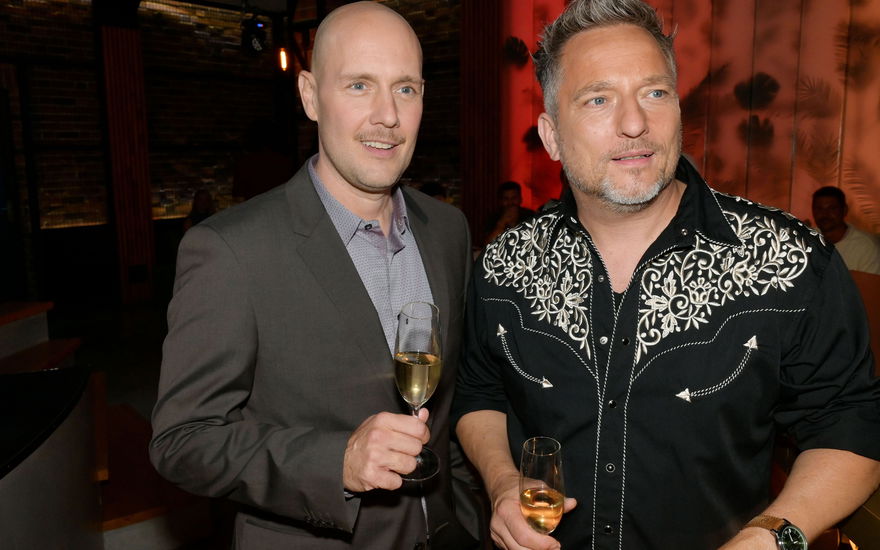 Oli P. als Ricky und Lars Pape als Michi bei GZSZ