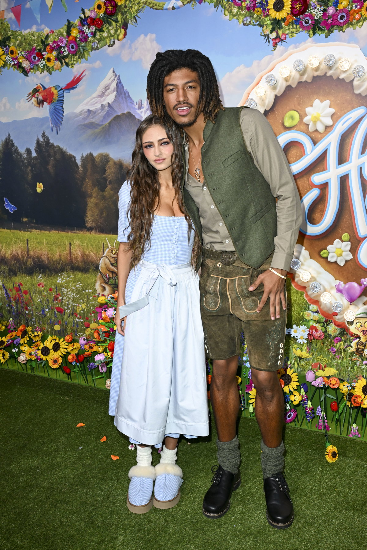 Leni Klum und Henry Samuel auf dem HeidiFest