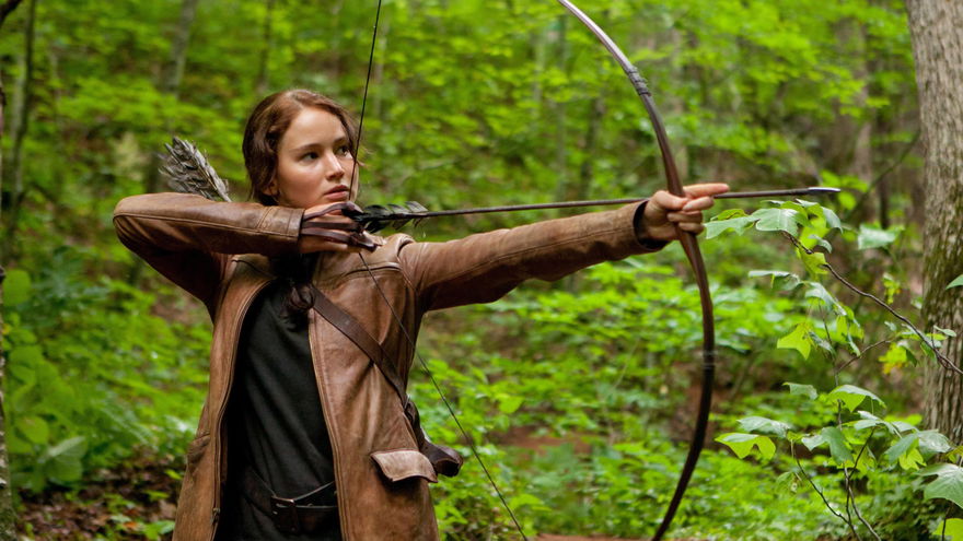 Jennifer Lawrence als Katniss Everdeen