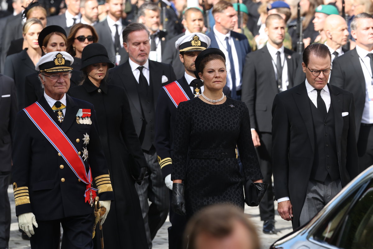 König Carl Gustaf von Schweden, Kronprinzessin Victoria und Ehemann Daniel