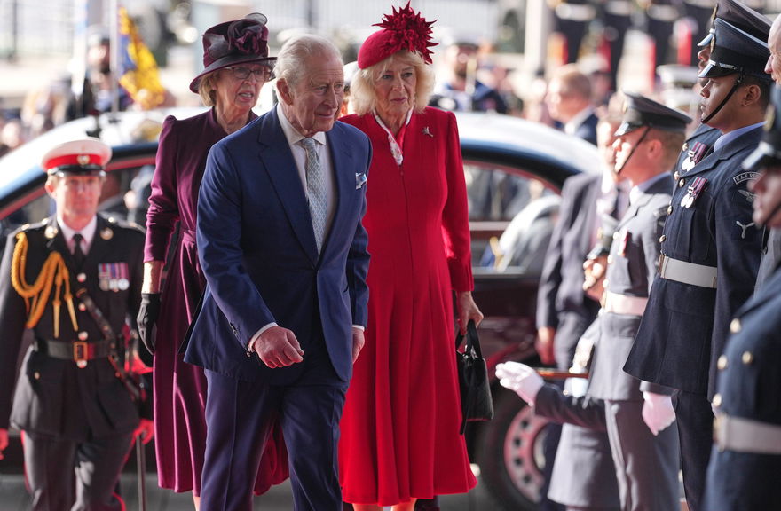 König Charles und Königin Camilla bei einem offiziellen Event