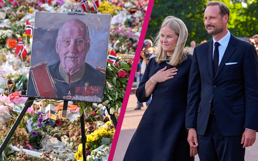 Königin Mette-Marit will an der Seite ihres Mannes Haakon an der Beisetzung von König Harald V. teilnehmen