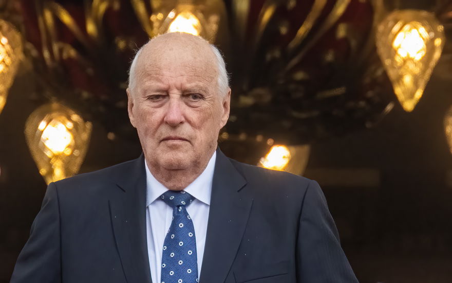 König Harald tot
