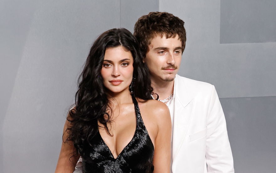 Kylie Jenner und Timothée Chalament am red Carpet