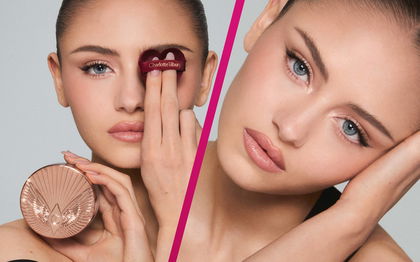 Filter-Effekt im Gesicht: Auf dieses Weichzeichner-Blush schwört Leni Klum