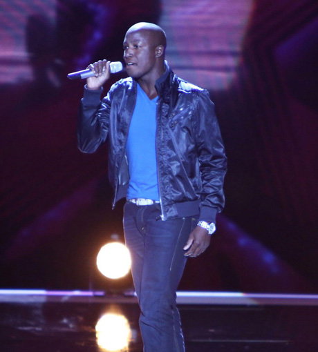 Roscoe Marlin Russel Jozefzoom, 35, überzeugt das  Publikum und die Jury mit dem Song "I Believe I Can Fly" von R Kelly