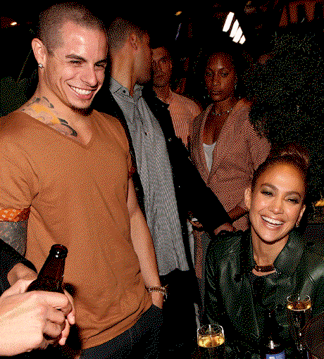 Jennifer Lopez und ihr Toyboy/Tänzer Casper Smart