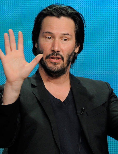 Keanu Reeves ("Matrix")´  benutzt auch eine andere Hand als die meisten Menschen auf der Welt
