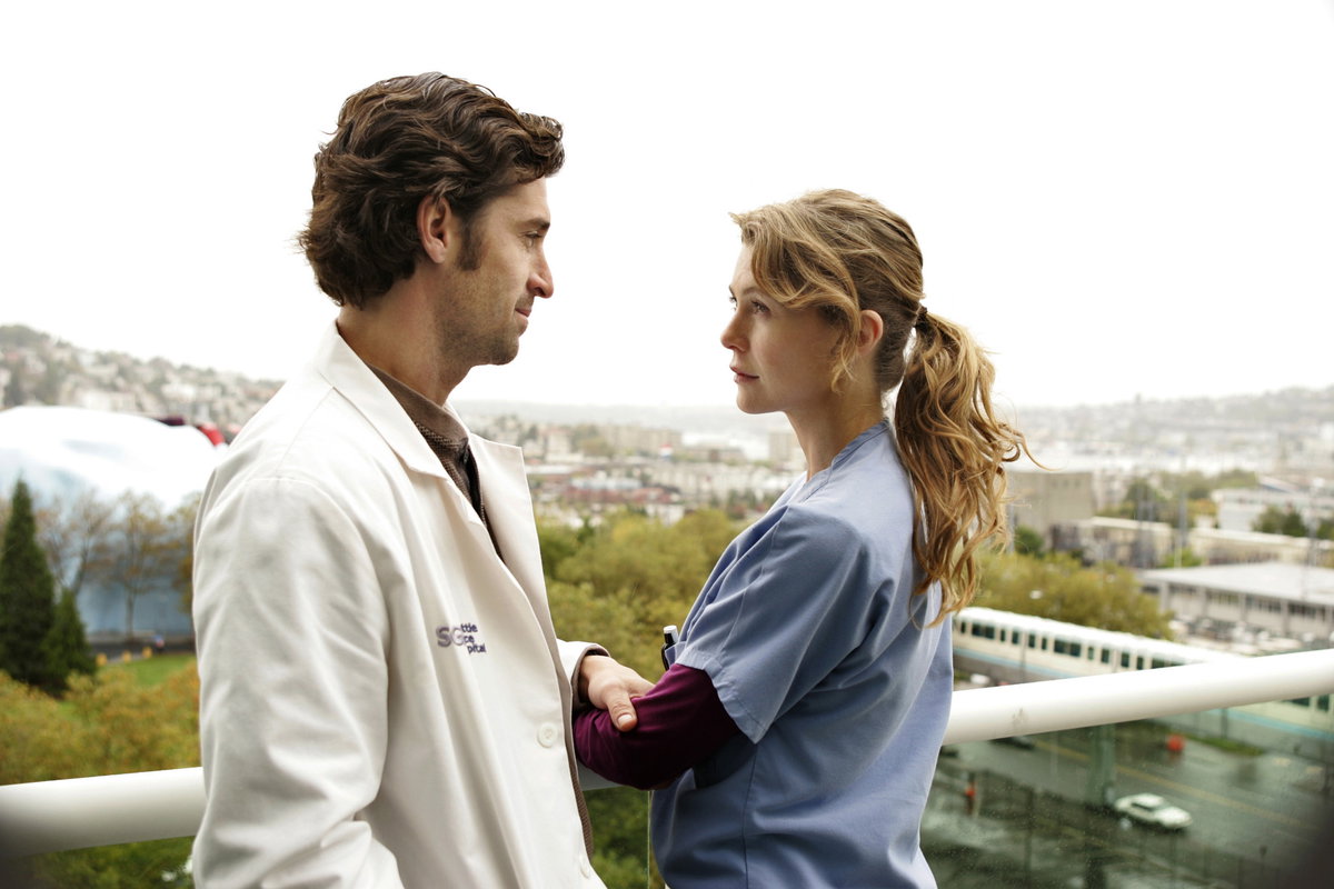 Derek Shepherd und Meredith Grey aus "Grey's Anatomy"
