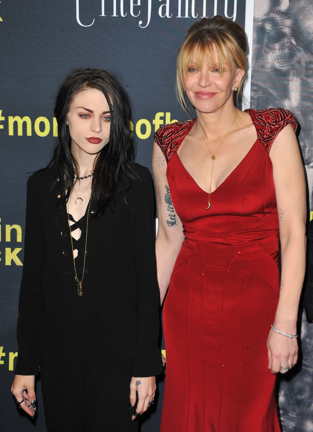 Frances Bean Cobain und Courtney Love