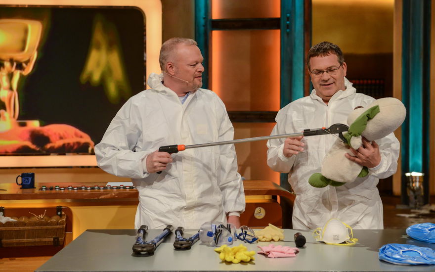 Stefan Raab und Elton bei "TV total"