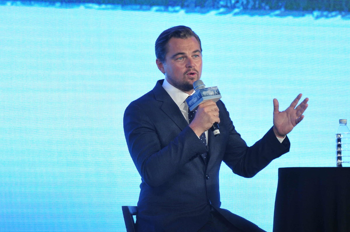 Leonardo DiCaprio bei Konferenz in Peking