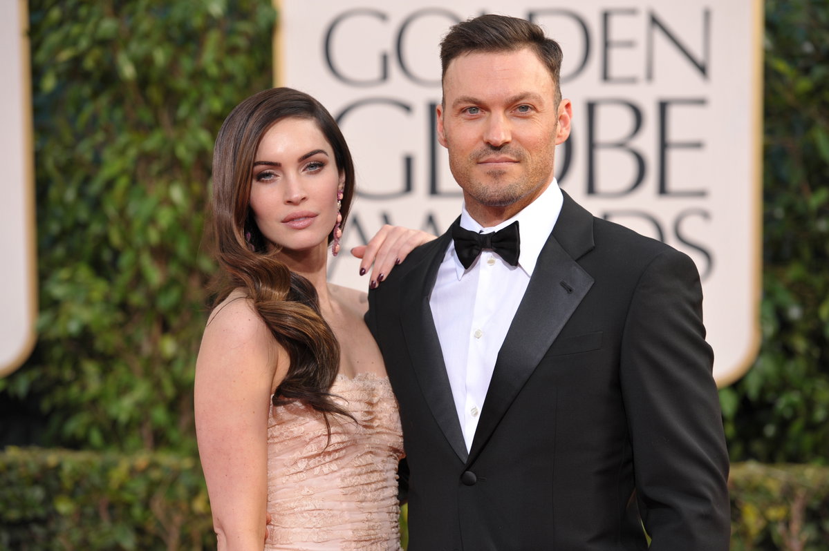 Megan Fox und Brian Austin Green bei den Golden Globe Awards