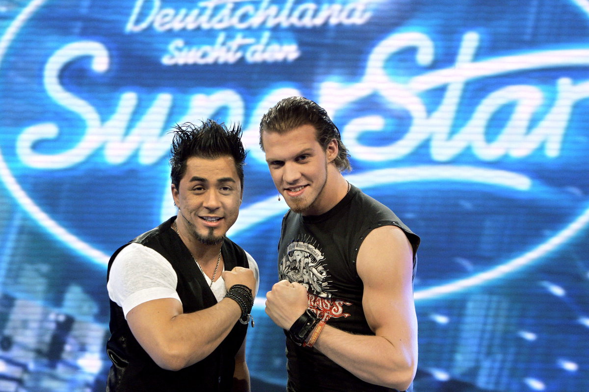 Mike Leon Grosch und Tobias Regner bei DSDS