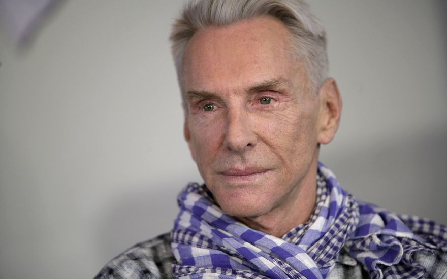 Wolfgang Joop guckt ins Leere