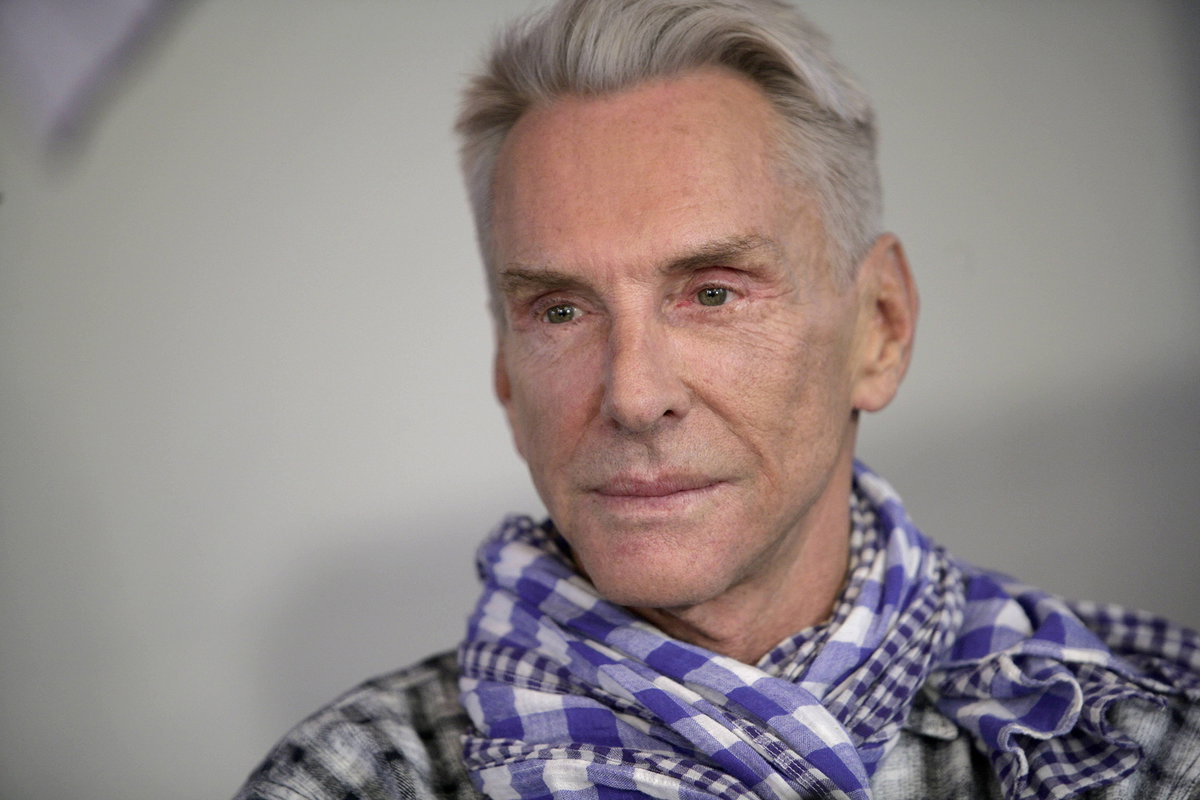 Wolfgang Joop guckt ins Leere