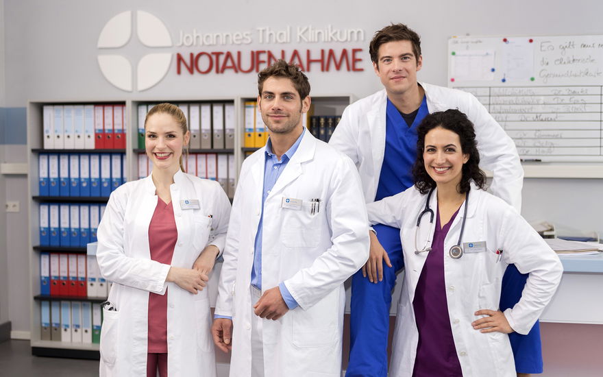 Das Team von In aller Freundschaft - die jungen Ärzte