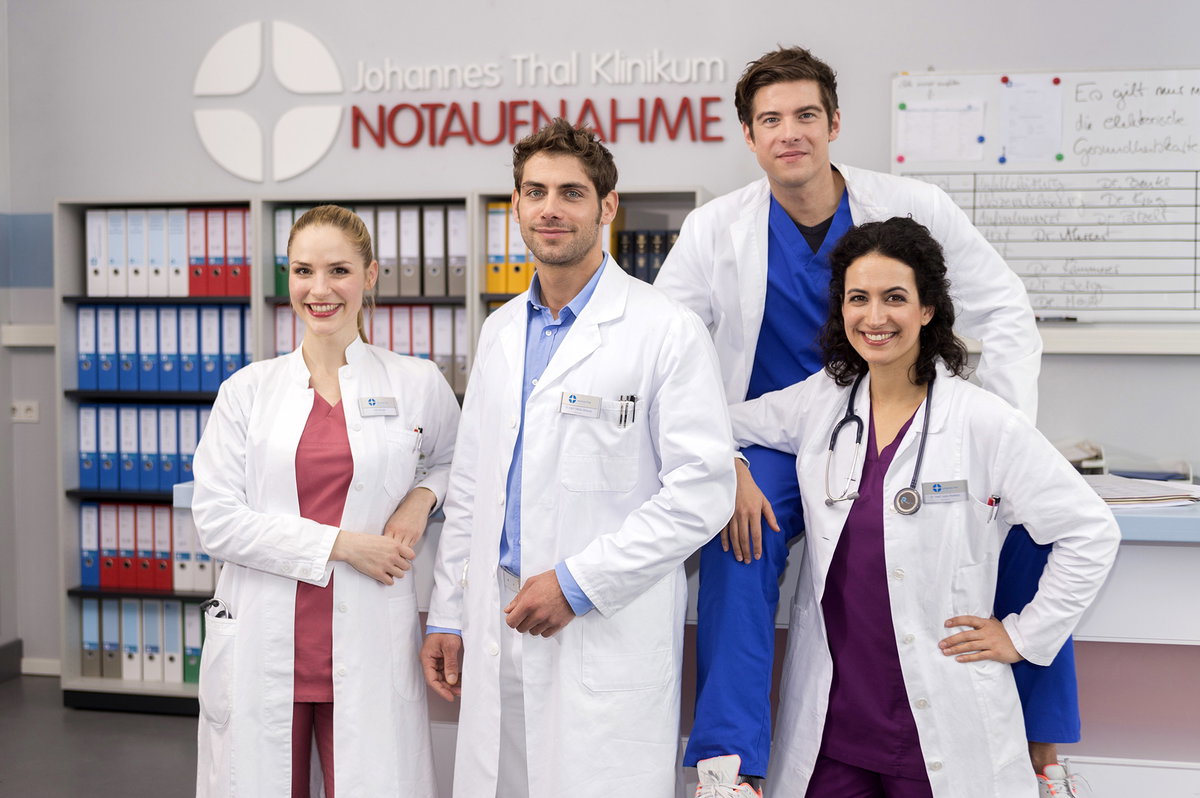 Das Team von In aller Freundschaft - die jungen Ärzte