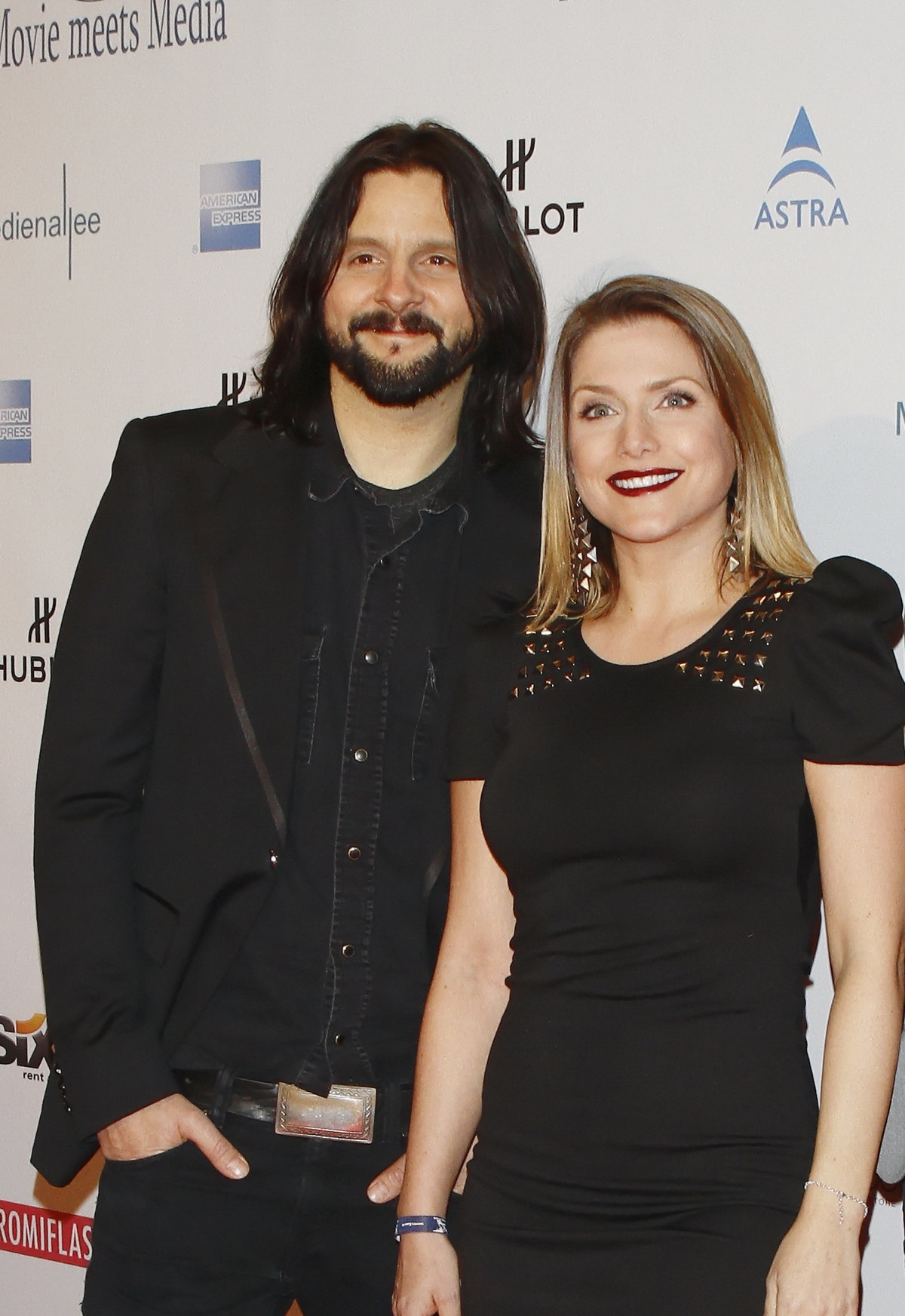 Jörg Weißelberg und Jeanette Biedermann strahlen