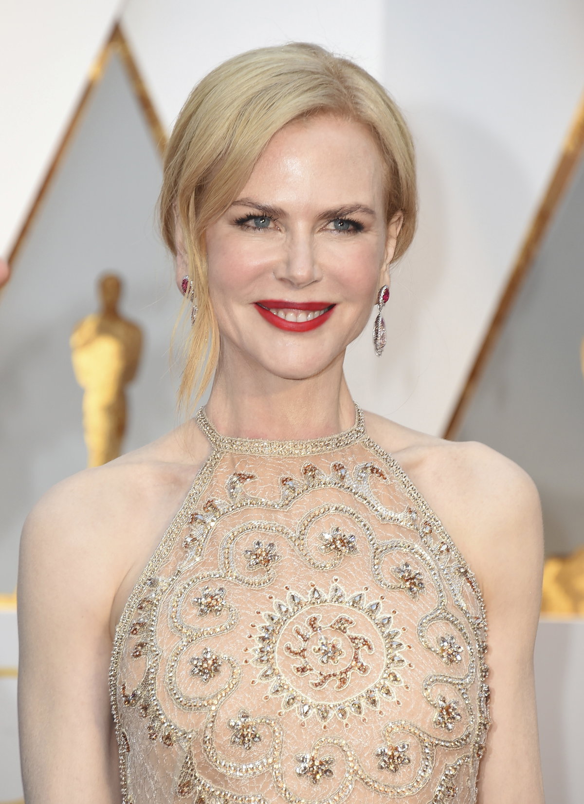 Nicole Kidman strahlt