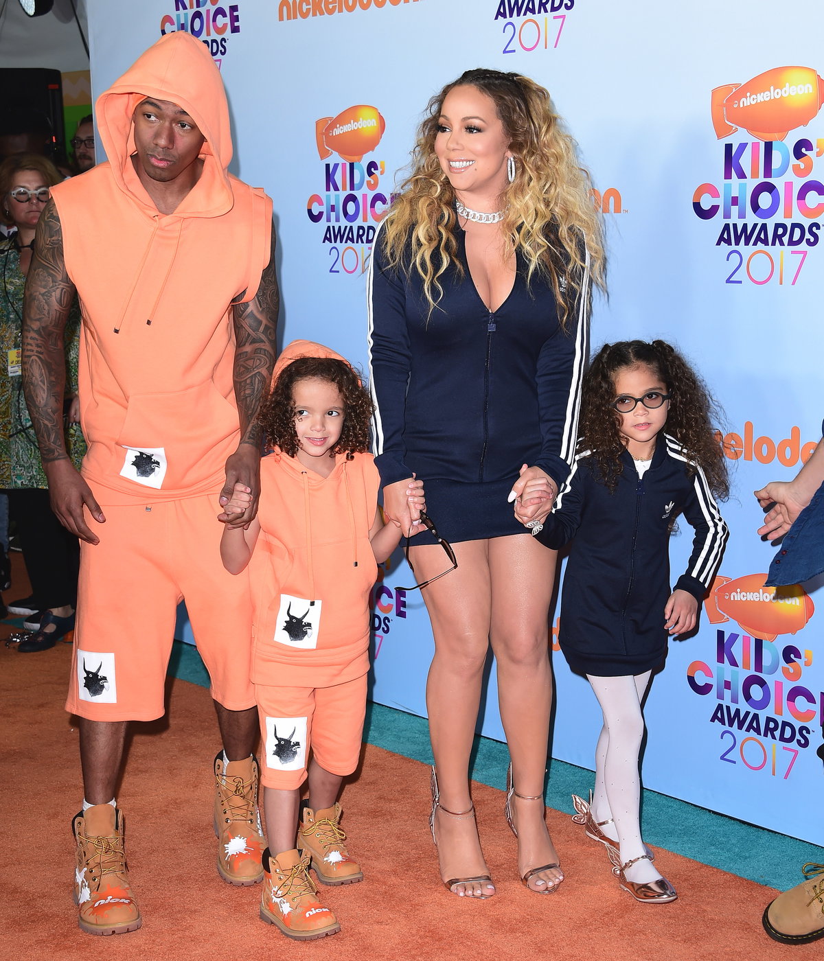 Mariah Carey und Nick Cannon mit ihren Zwillingen