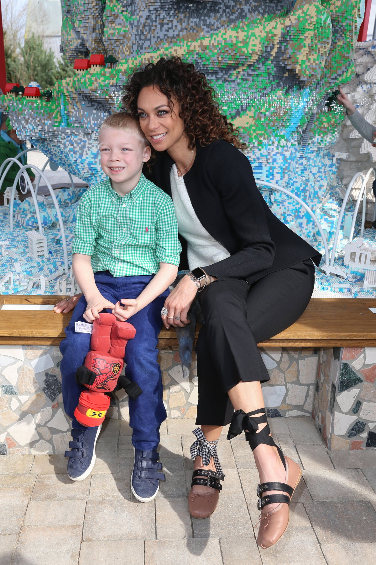 Lilly Becker und Sohn Amadeus