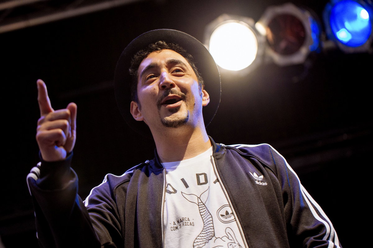Rapper Eko Fresh erhebt den Zeigefinger