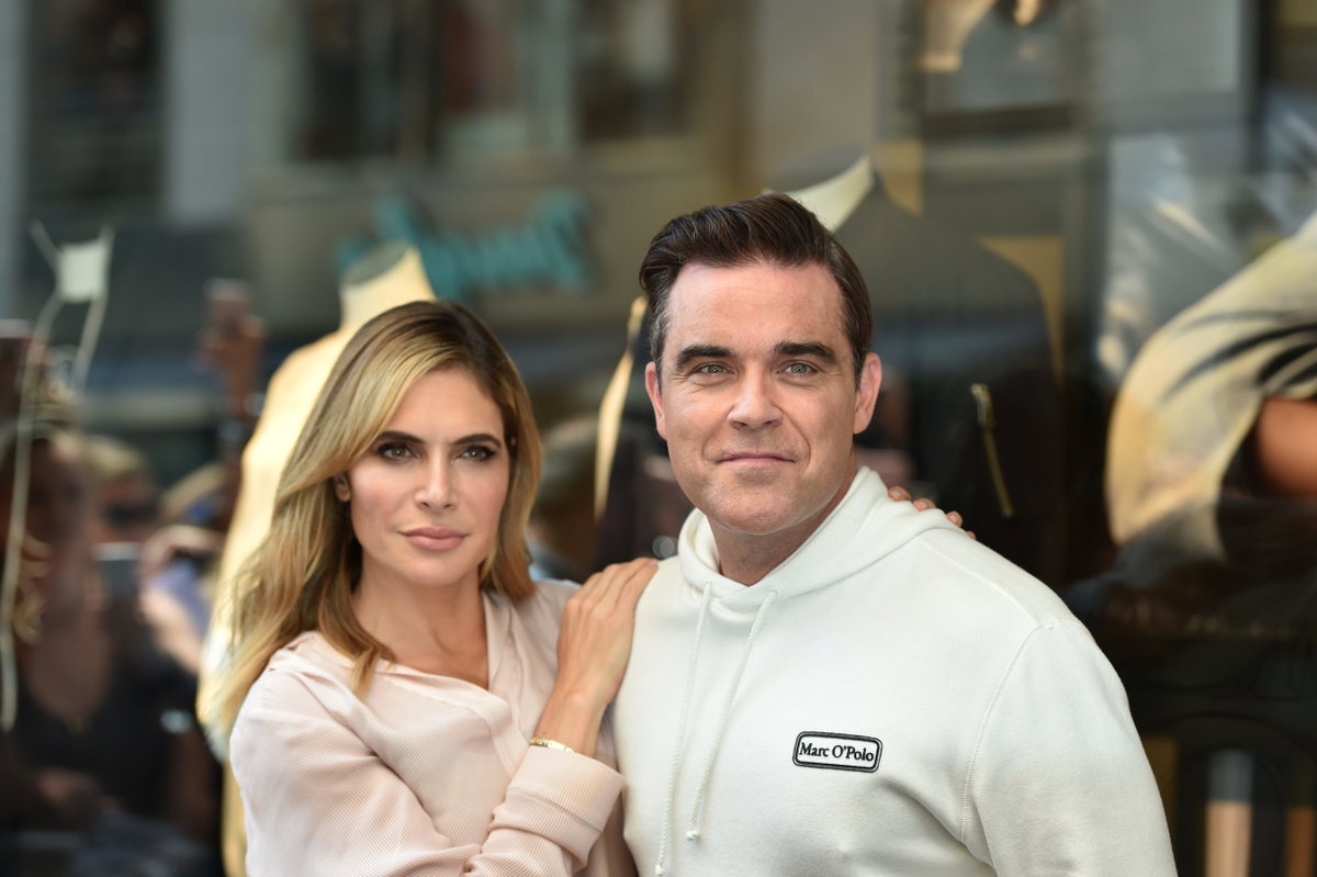 Ayda Field und Robbie Williams