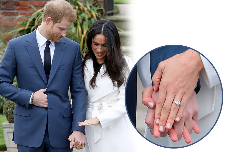 Prinz Harry und Herzogin Meghan präsentieren ihren Verlobungsring
