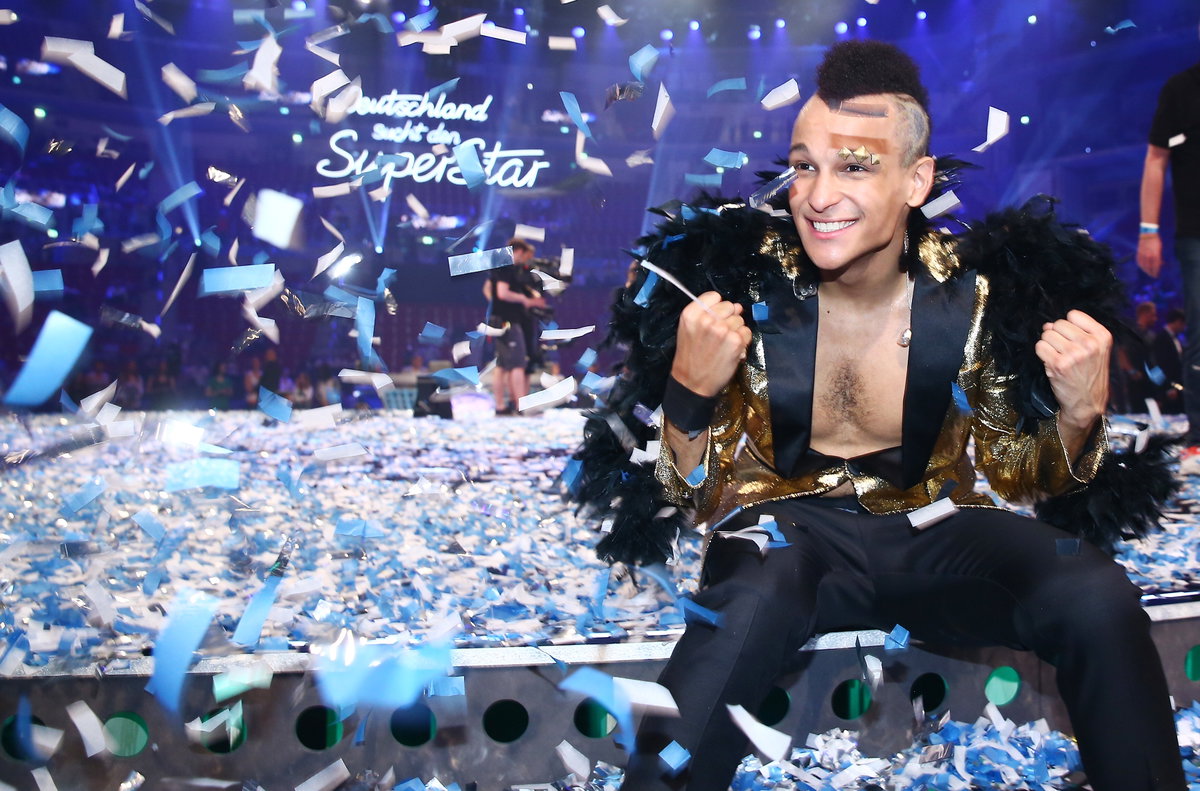 Prince Damien nach seinem Sieg bei DSDS