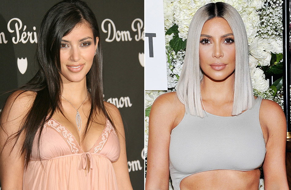 Kim Kardashian früher und heute