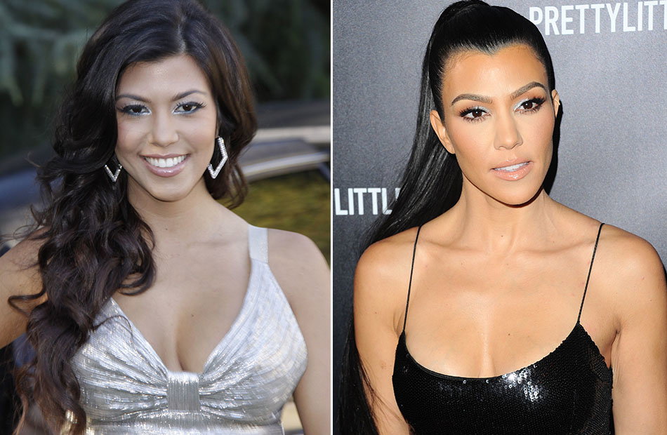 Kourtney Kardashian früher und heute