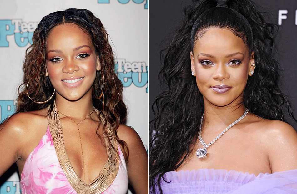 Rihanna früher und heute