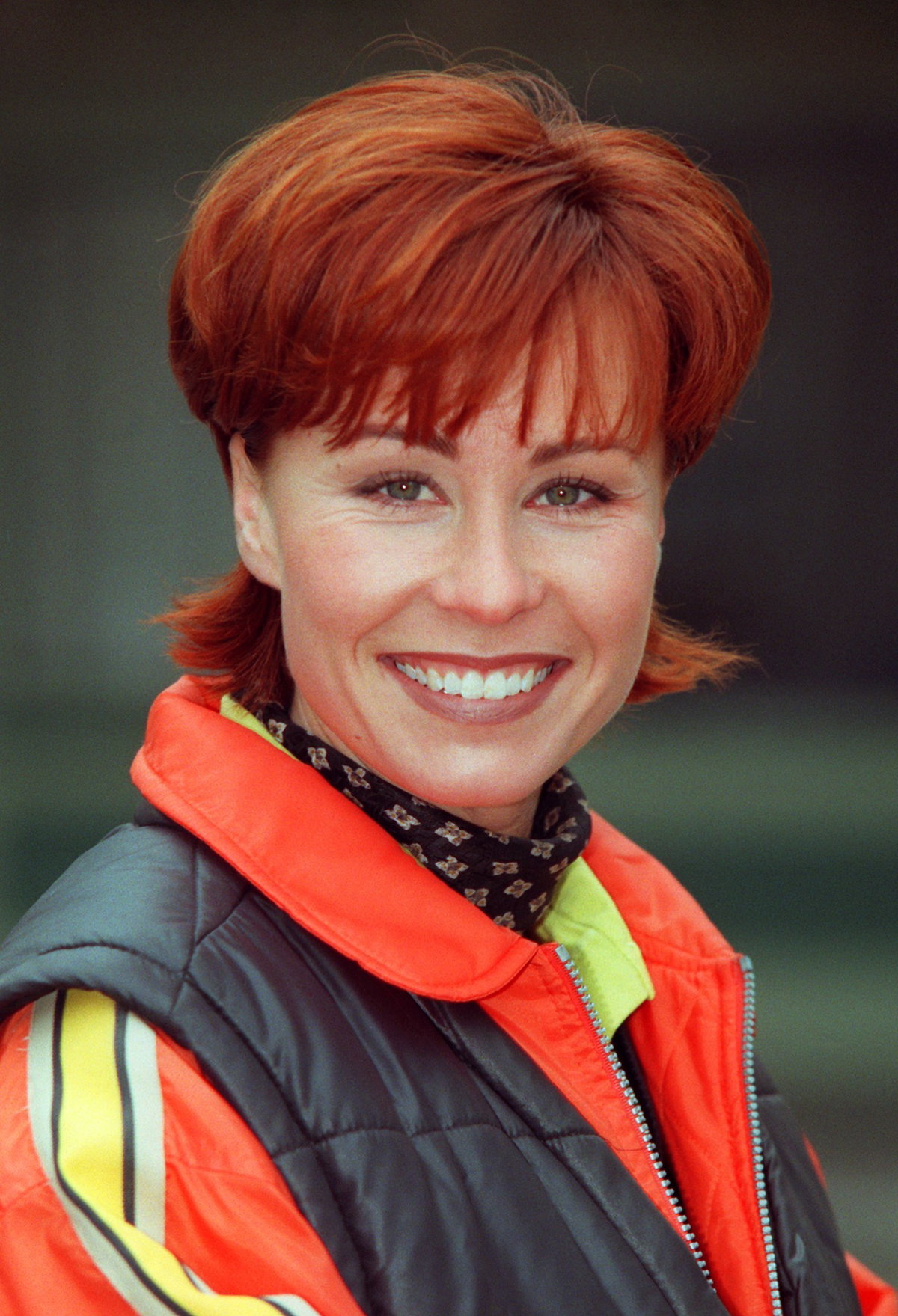 Sonja Zietlow 1997 für die Talkshow "Sonja"