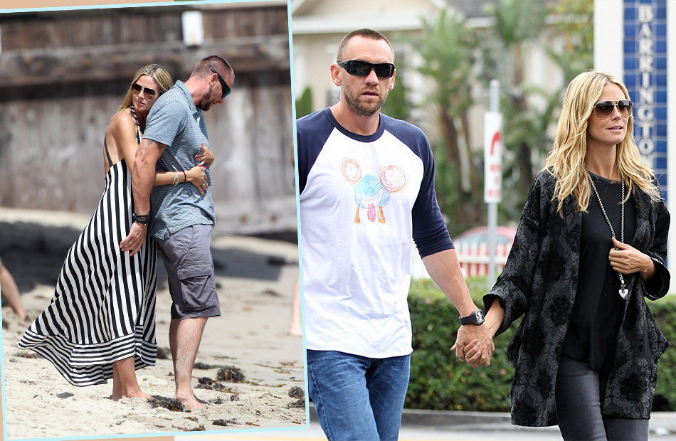 Heidi Klum mit Martin Kirsten