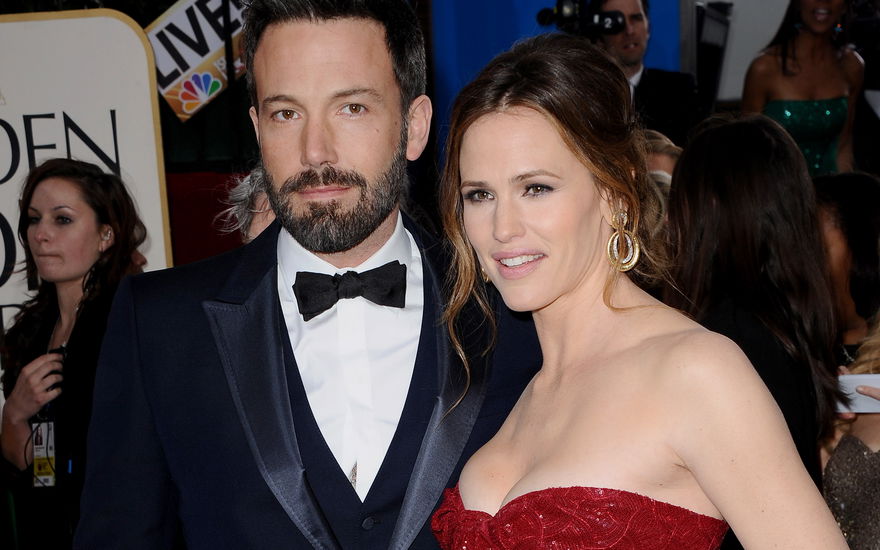 Ben Affleck und Jennifer Garner posieren zusammen
