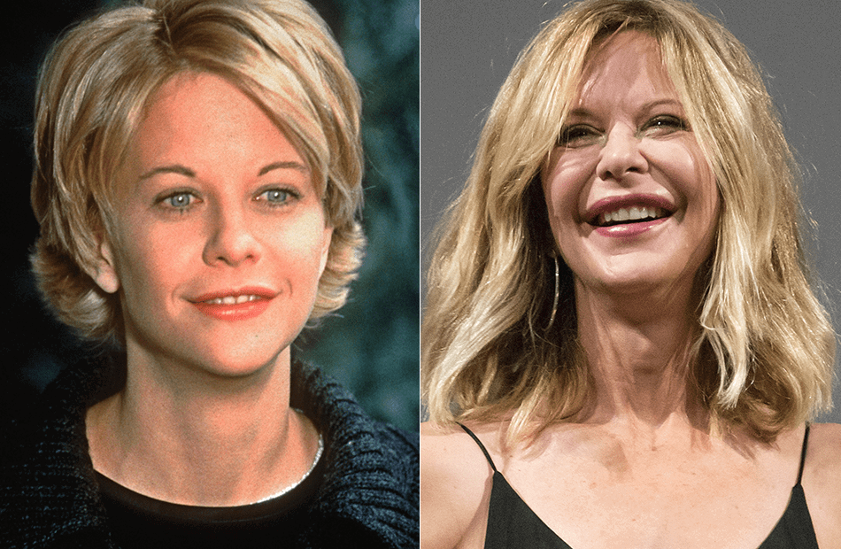 Meg Ryan früher und heute