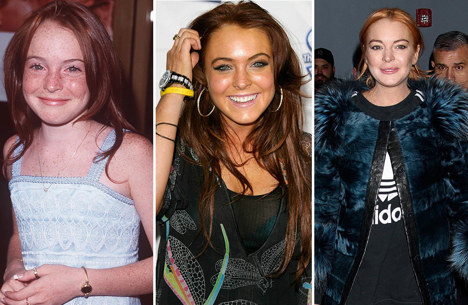 Lindsay Lohan als Kind, Teenager und Erwachsene