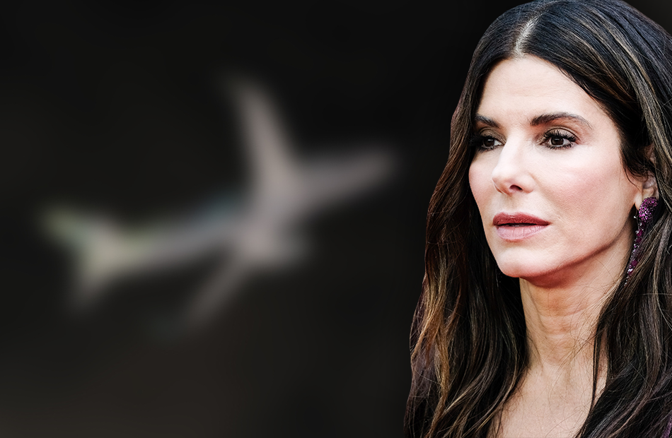 Sandra Bullock guckt ernst