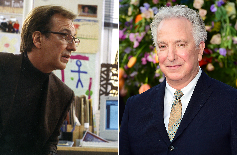 "Tatsächlich ... Liebe": Alan Rickman (Harry) früher und heute