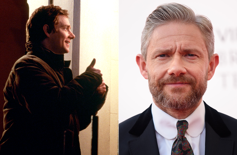 "Tatsächlich ... Liebe": Martin Freeman (John) früher und heute