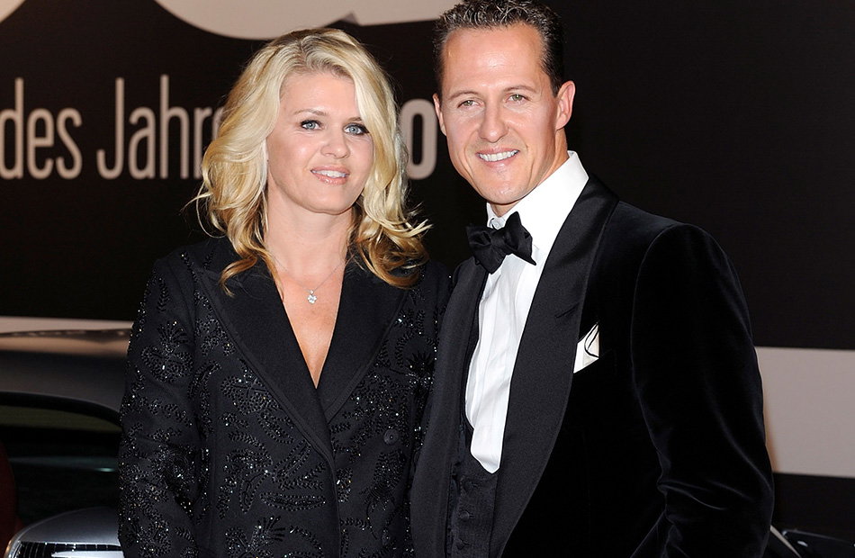 Corinna Schumacher und Michael Schumacher Arm in Arm