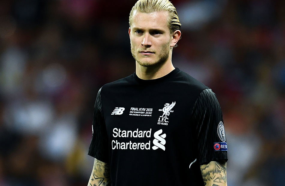 Loris Karius aus dem Spielfeld