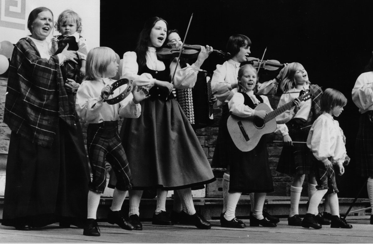 Die Kelly Family früher auf der Bühne