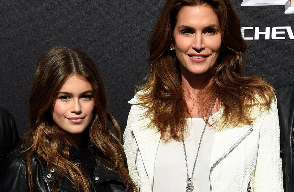 Kaia Gerber und Cindy Crawforf